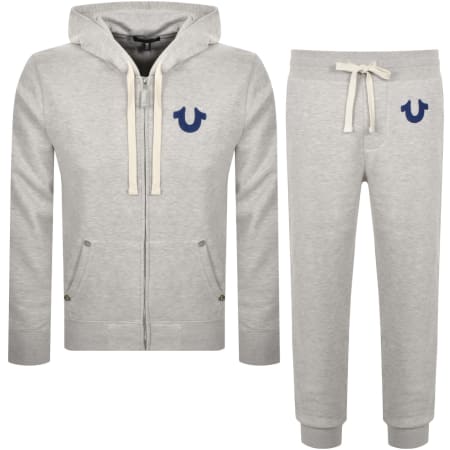 True Religion Tracksuit Grey | Mainline Menswear us